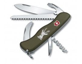 Navaja Victorinox grande 11 usos Hunter verde de caza