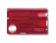 SwissCard Nailcare Victorinox, rojo transparente