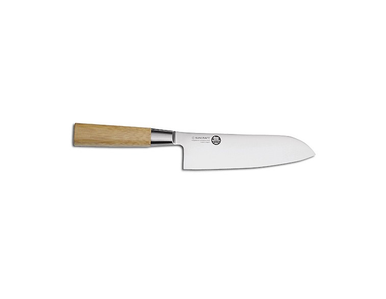 Cuchillo japonés Santoku MU bamboo 120mm