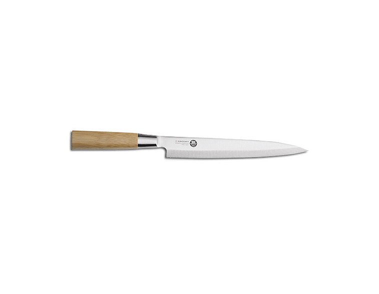 Cuchillo japonés Sashimi MU bamboo 210 mm