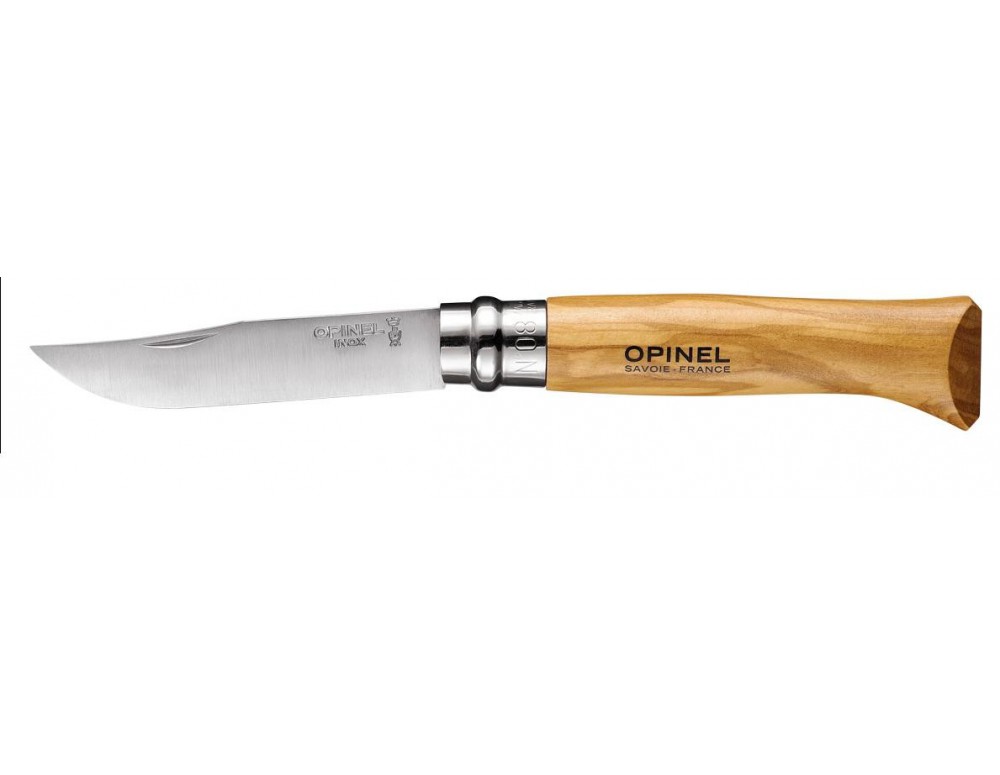  Opinel Cuchillo de bolsillo plegable de acero al