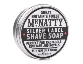 Jabón afeitar silver label MR.NATTY 80ml