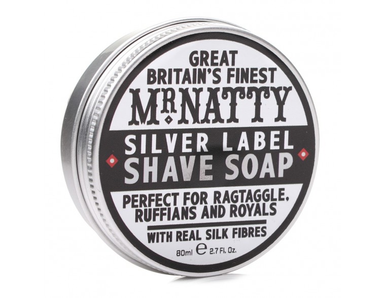 Jabón afeitar silver label MR.NATTY 80ml