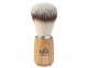 Brocha afeitar Omega Hi-Brush fibra sintetica madera fresno