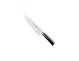 Cuchillo japonés Chef Suncraft Senzo Black 20 cm Damasco negro -  Ganivetería Roca