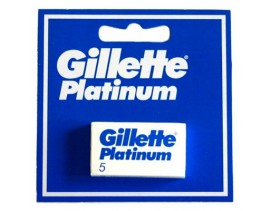 Paquete 5 hojas afeitar Gillette Platinum