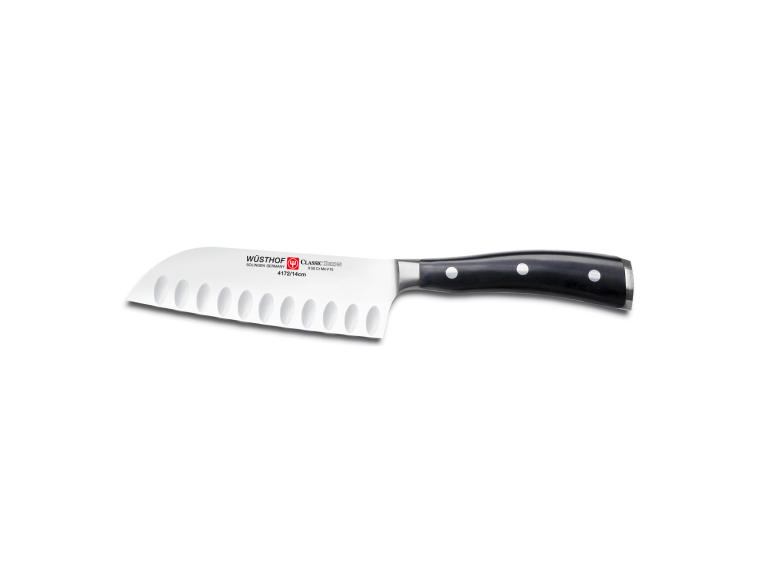 Cuchillo-cocina-Santoku-17-cm-alveolado-Wüsthof-Classic-Ikon