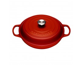 Cocotte baja Le Creuset Evolution 30 cm cereza