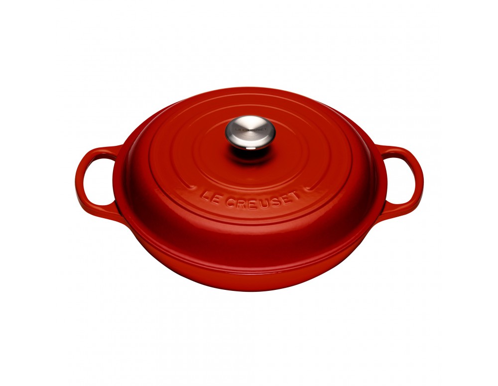 Olla Cocotte Redonda 24 cm Cereza Le Creuset