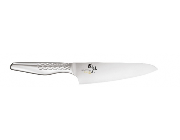 Cuchillo japonés Santoku Alveolado KAI Shoso 16,5 cm