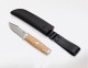 Cuchillo Fallkniven acero 3G mango madera abedul