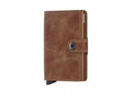 Tarjetero Secrid MiniWallet Cognac Rust