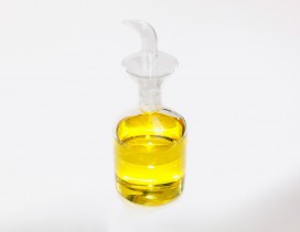 Aceitera cristal antigoteo 250 ml cilíndrica Oil+ Duna