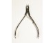 Alicate-pieles-Roca-montado-cromado-10 cm