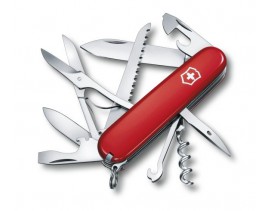 Navaja-Victorinox-multiusos-Huntsman-15-funciones-roja