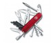 Navaja-Victorinox-mediana-CyberTool-M-32-usos-roja-translúcida