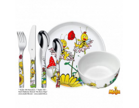 Set-cubertería-vajilla-6-piezas-infantil-WMF-Abeja-Maya