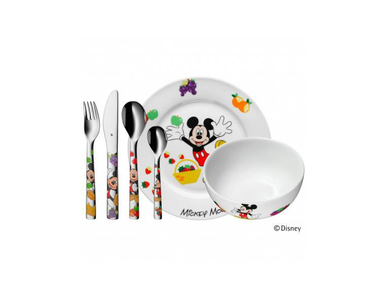 Set-cubertería-vajilla-6-piezas-infantil-WMF-Mickey-Mouse