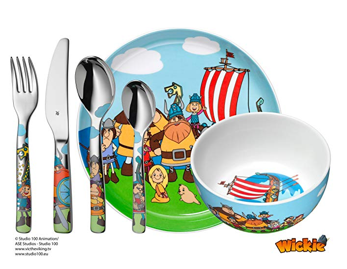 Set cubiertos infantiles 4 piezas PRINCESAS DISNEY WMF