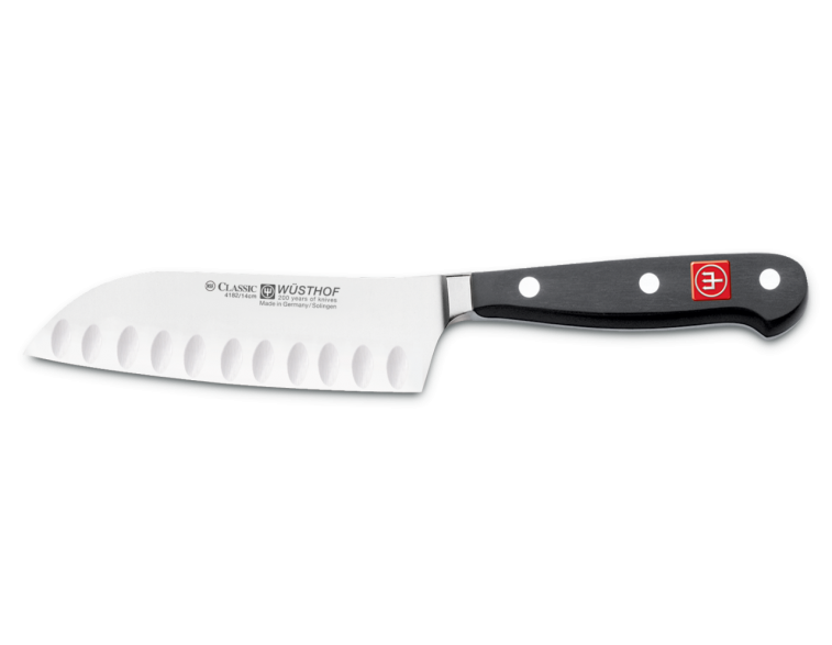 Cuchillo-Wüsthof-Classic-santoku-alveolado-14-cm