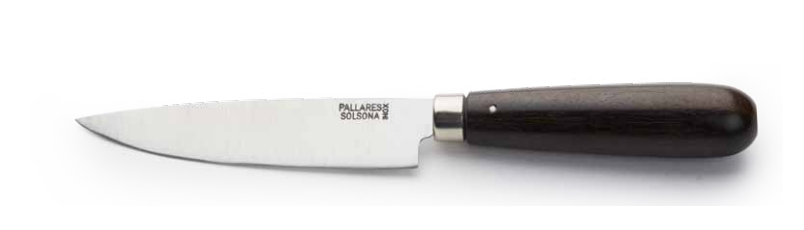 Cuchillo mesa inox Pallarès Solsona madera boj 10 cm - Ganivetería Roca