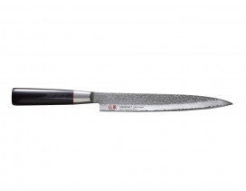 Cuchillo-japonés-fileteador-Suncraft-Senzo-Classic-21-cm-Damasco-martilleado