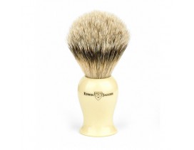 Brocha-afeitar-tejón-silvertip-Plaza-Edwin-Jagger-marfil