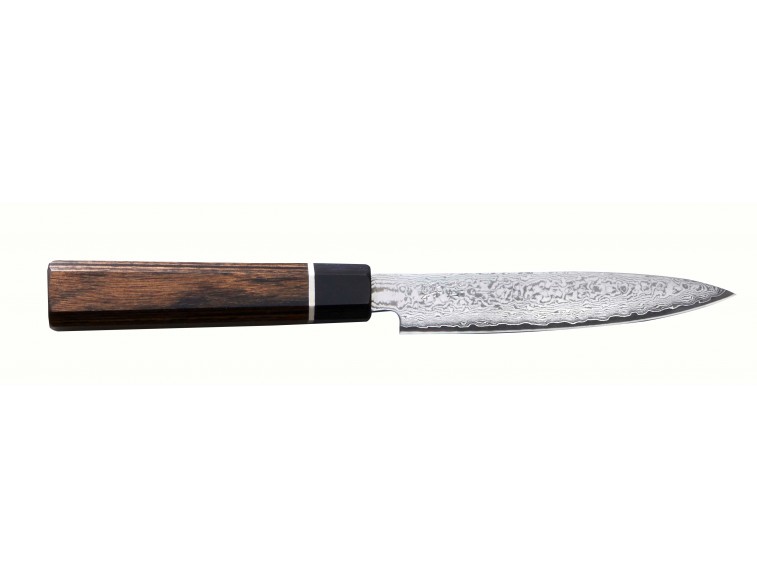 Cuchillo-japonés-puntilla-Suncraft-Senzo-Black-120-mm-Damasco