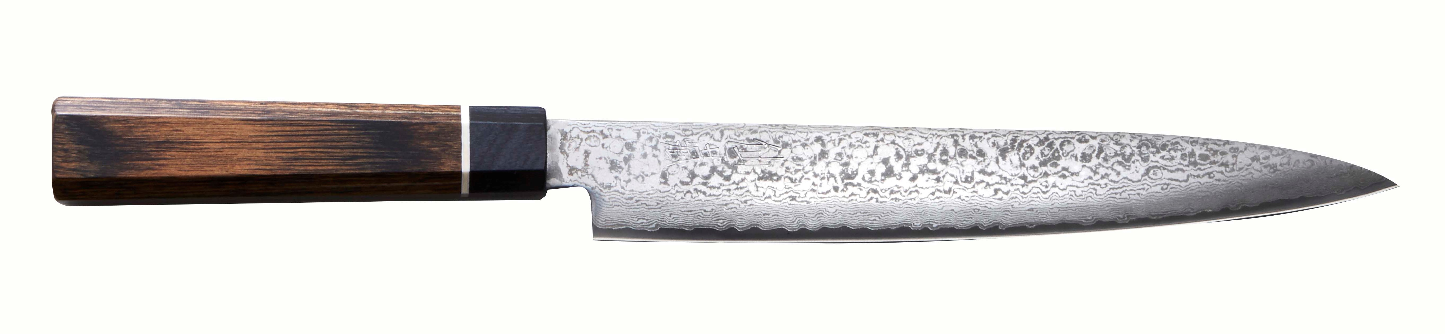 Cuchillo japonés yanagiba PARA ZURDOS KAI Seki Magoroku Hekiju 21 cm -  Ganivetería Roca