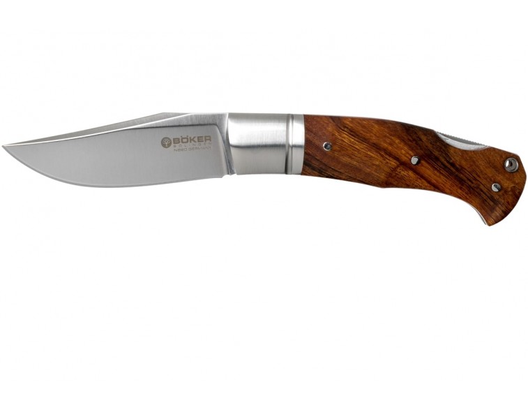 Navaja Böker-Boxer-madera-hierro-desierto
