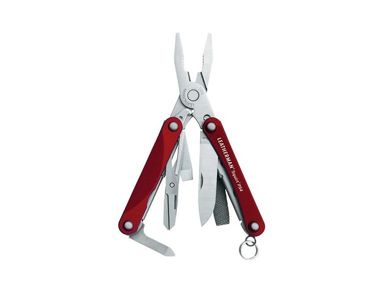 Multiherramienta Leatherman SQUIRT PS4 rojo - Ganivetería Roca