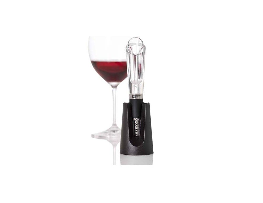 Pack 2 Decantador de Vino Acero Inoxidable/ Aireador de Vino/ Vertedor de Vino Profesional/ Decantador Para Vinos/ Oxigenador de Vinos Con Vertedero Antigoteo Acero 2Uds