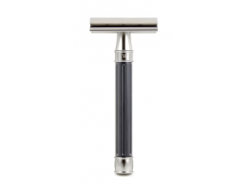 Maquinilla clásica afeitar inox PC 3one6 Edwin Jagger gris