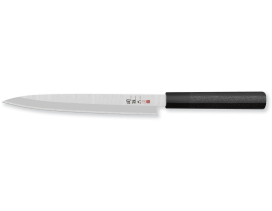Cuchillo-japonés-yanagiba-ZURDOS-KAI-Seki-Magoroku-Hekiju 21 cm