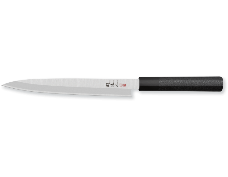 Cuchillo japonés yanagiba PARA ZURDOS KAI Seki Magoroku Hekiju 21 cm -  Ganivetería Roca