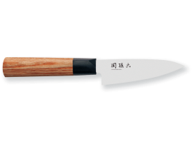 Cuchillo japonés pelador KAI Seki Magoroku Redwood 10 cm
