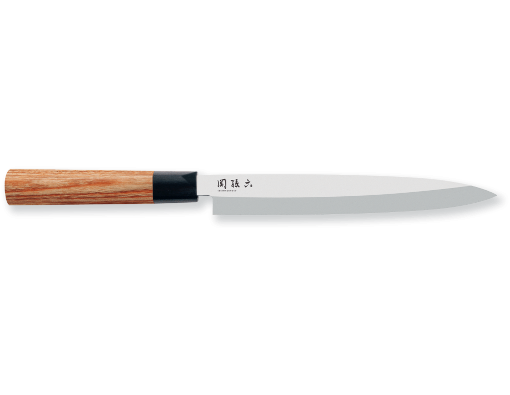 Cuchillo japonés yanagiba KAI Seki Magoroku Redwood 21 cm - Ganivetería Roca