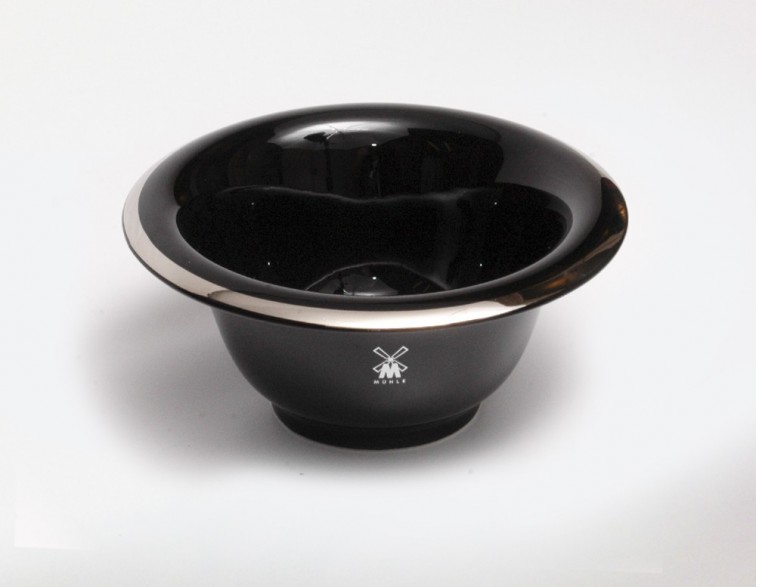 Bol Mühle porcelana negra para afeitar