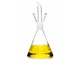 Aceitera cristal antigoteo 250 ml Oil+ Conic