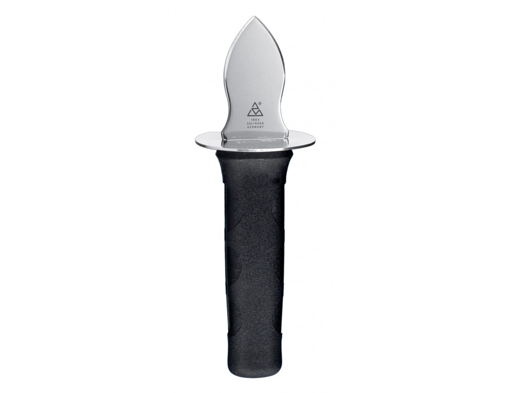 Cuchillo abreostras con protector Triangle Solingen mango fibra -  Ganivetería Roca