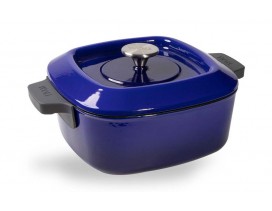 Cacerola-Wöll-Iron-cuadrada-24-x-24-cm-azul-cobalto