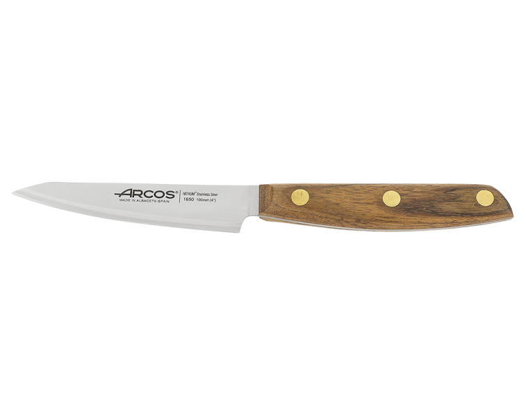 Cuchillo-pelador-Arcos-Nórdika-10cm-madera
