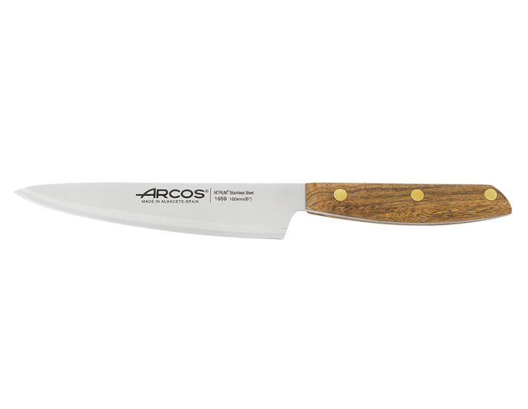 Cuchillo-chef-Arcos-Nórdika-16cm-madera