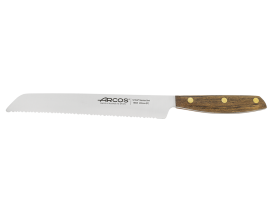 Cuchillo pan Arcos Nórdika 20 cm madera