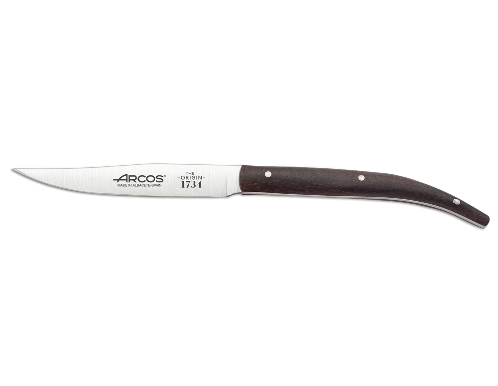 Cuchillo de mesa chuletero 11 cm Arcos madera palisandro - Ganivetería Roca
