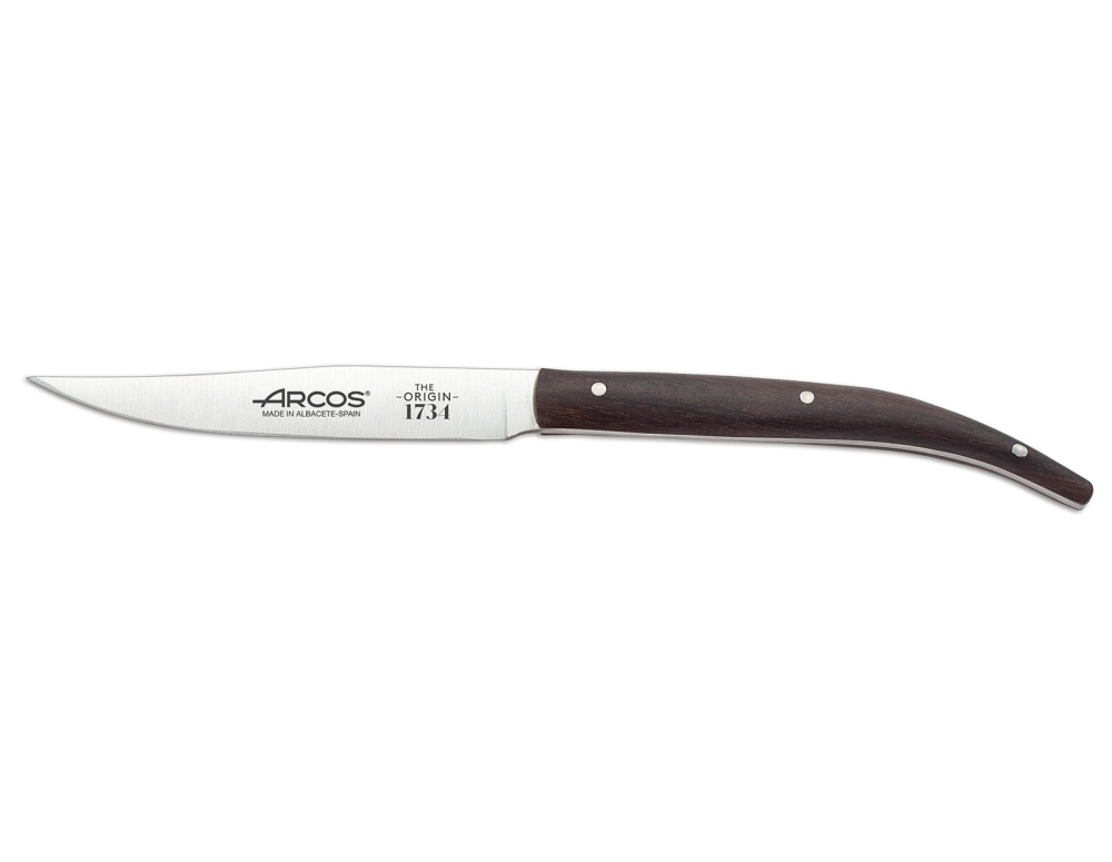 Cuchillo mesa inox Pallarès Solsona madera boj 10 cm - Ganivetería