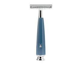 Maquinilla-afeitar-clásica-Mühle-Rytmo-azul-petróleo