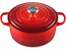 OFERTA-ESPECIAL-Cocotte-redonda-Le-Creuset-30cm-Cereza