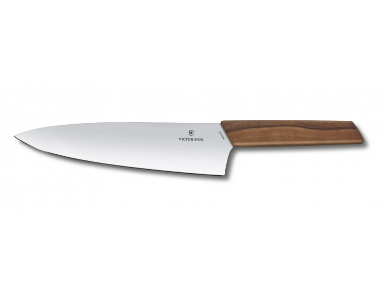 Cuchillo cebollero Swiss Modern Wood de Victorinox mango madera 20