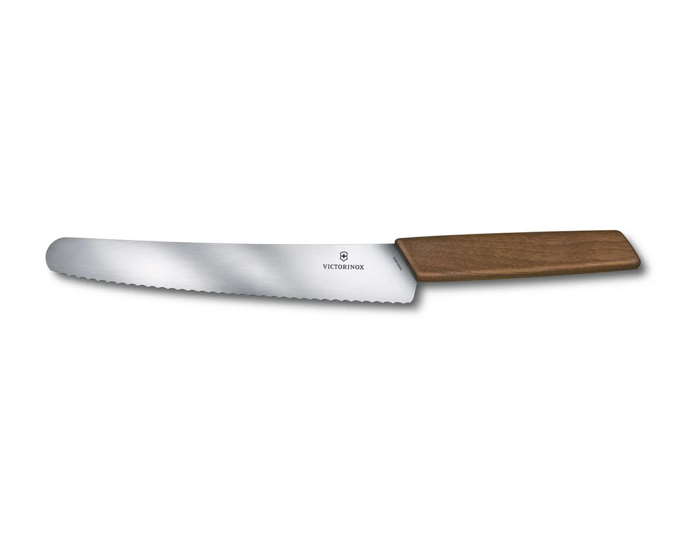 Victorinox Cuchillo para chef Swiss Modern en Madera de nogal